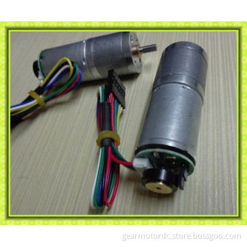 6v gear motor with encoder for mini robot